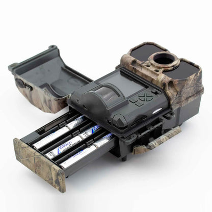 Pull-out battery compartment