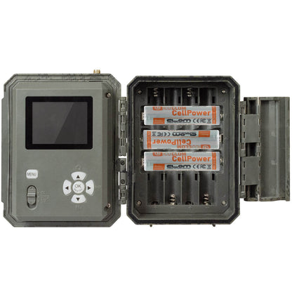 Vous pouvez utiliser 8 piles AA ou 3 piles 18650 ( CellPower ).